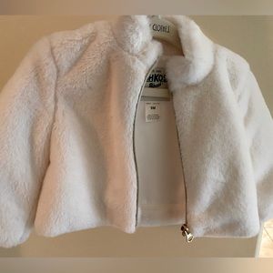 NWOT OshKosh Baby Fur Jacket